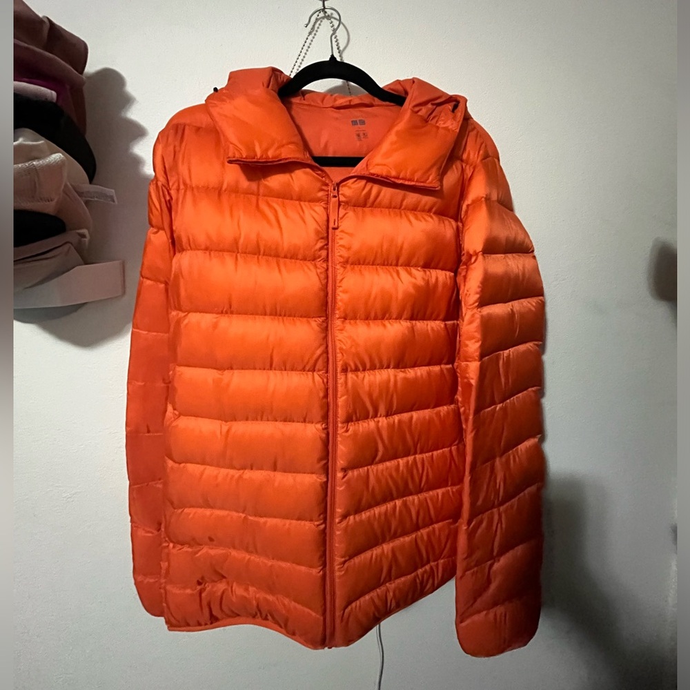 Orange Uniqlo Jacket Size L [RESERVED]